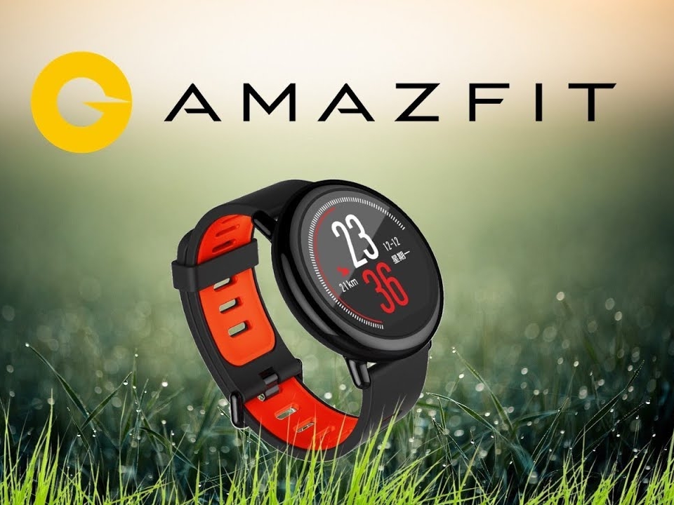 Reloj Amazfit, más logotipo de la marca